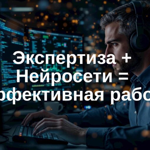 Экспертиза + Нейросети = Эффективная работа