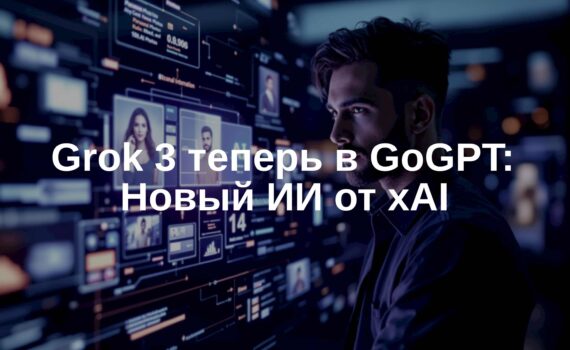 Grok 3 теперь в GoGPT: Новый ИИ от xAI