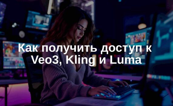 Как получить доступ к Veo 3, Kling и Luma через GoGPT без VPN и с российской картой