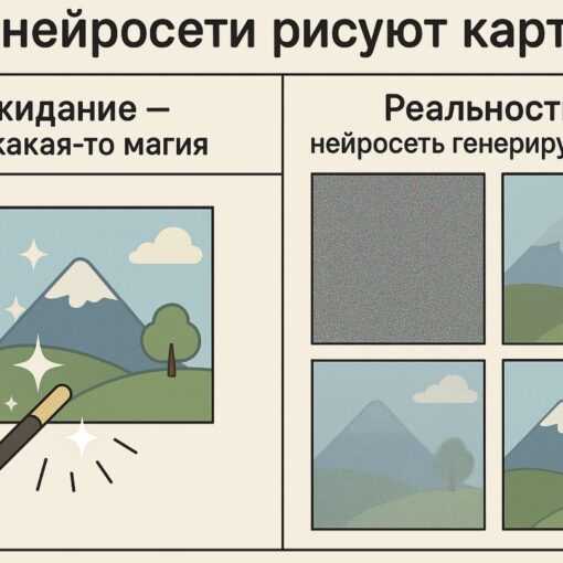 Как нейросети генерируют картинки: от шума к реальному изображению