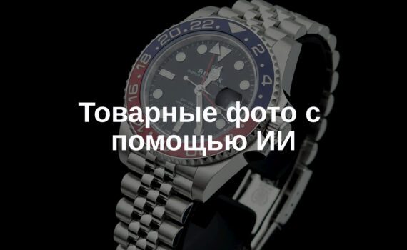 ⌚️ Nano Banana — товарная съемка с помощью ИИ!
