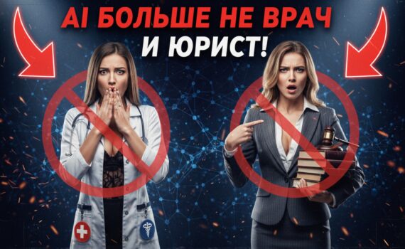 💊 ChatGPT запретили быть врачом или юристом? Разбираем шумиху