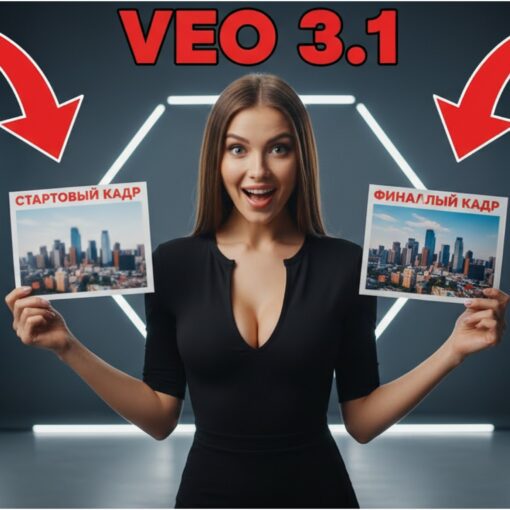 📹 Нейросеть Veo 3.1: видео со звуком из пары кадров